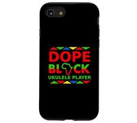 Dope Black Ukulele Player African American Ukulelist Musica Custodia per iPhone SE (2020) / 7/8