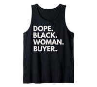 Dope Black Woman Buyer Black History Month Afroamericano Canotta