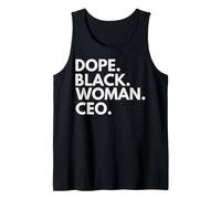 Dope Black Woman Ceo African American Female Ceo Boss Canotta
