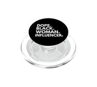 Dope Black Woman Influencer Potenziato Professionista PopSockets PopGrip per MagSafe