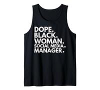 Dope Black Woman Social Media Manager African American Pride Canotta