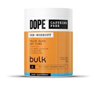 Dope Polvere Pre-Workout Senza Caffeina | Blue Raspberry | 510g | 30 Porzioni | Senza Stimolanti | 3,2g Beta Alanina | 3g Creatina | Miscela Citrullina AAKG | Vitamina B6 | Supporta Potenza