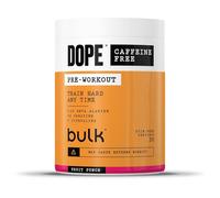 Dope Polvere Pre-Workout Senza Caffeina | Fruit Punch | 510g | 30 Porzioni | Senza Stimolanti | 3,2g Beta Alanina | 3g Creatina | Miscela Citrullina & AAKG | Vitamina B6 | Supporta Potenza