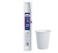100 BICCHIERI 200CC BIANCO 22639 MONOUSO DOPLA