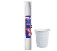 DOPLA 100 Bicchieri da caffè 80 CC Bianchi