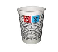 DOPLA - 42159 - Bicchieri in carta - 180 ml - con marcatura S.U.P - Dopla - conf. 50 pezzi - 90245 - Conf. da 1 Pz.