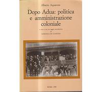 Dopo Adua: politica e amministrazione coloniale