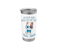 Dopo che Dio mi ha creato, ha detto Tada, buffo vestito da Bicchiere termico in acciaio inox doppia parete