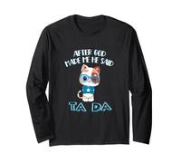 Dopo Che Dio Mi ha Creato, ha Detto Tada, Buffo Vestito da Maglia a Manica