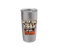 Dopo che Dio mi ha creato nel 1994, festa di compleanno per uomo He Said Tada Bicchiere termico in acciaio inox doppia parete
