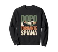 dopo il tornante spiana frase trekking montagna Felpa