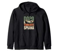 dopo il tornante spiana frase trekking montagna Felpa con Cappuccio