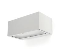 Dopo Isora - Applique E27 IP65 1EM alluminio/bianco