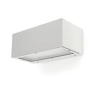 Dopo ISORA - Applique IP65 e27 2em alluminio/bianco