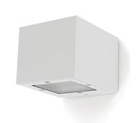DOPO LIGHTING - Applique da parete ISORA bianco led COB 1 emissione da esterno IP65. Lampada da parete in stile moderno ideale per terrazze, facciate e portici.