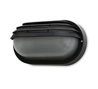 DOPO LIGHTING - Applique parete esterno FAR (L.27 cm) - luce esterna parete IP44 - applique esterna parete - lampada esterna parete E27 - plafon esterno parete terrazza 21W - plafon parete