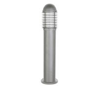 DOPO LIGHTING - Lampiocino da giardino, SIROCO grigio portalampada E27 da esterno IP44 (H.65cm). Palo di media altezza per illuminare patii e giardini.
