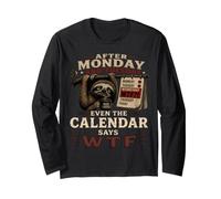 Dopo lunedì e martedì Anche Il Calendario Dice WTF Workweek Maglia a Manica