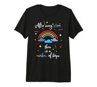 Dopo Ogni Tempesta c'è Un Arcobaleno di Speranza Maglietta Premium