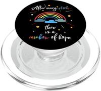 Dopo ogni tempesta c'è un arcobaleno di speranza PopSockets PopGrip per MagSafe