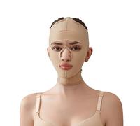 Dopo Un Intervento Di Liposuzione Cintura Tonificante Per Tutto Il Viso Indumento Compressivo Riutilizzabile Per Collo E Mento(Schwarz,M)