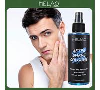 Dopobarba da uomo MELAO, 150 ml - Balsamo dopobarba rinfrescante e rivitalizzante, cura viso idratante, adatto a tutti i tipi di pelle, fragranza lenitiva