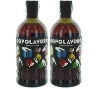 Dopolavoro, Amaro alle Erbe, 500 ml, Amaro con Note Agrumate e Speziate, Ideale Liscio o con Soda o Tonica, da Infusi di Estratti di Erbe e Scorze di Agrumi Calabresi, Idea Regalo, 18% Vol.