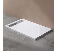 doporro Piatto Doccia 90x140x5cm, Piatto Doccia Rettangolare in Acrilico Xetro04W, Bianco