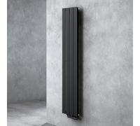 doporro Radiatore Verticale da Bagno 160x31cm, Radiatore a Pannello Termoarredo da Parete e Pavimento in Acciaio, Antracite