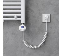doporro Resistenza Elettrica per Radiatore da Bagno 800 W con Display LCD