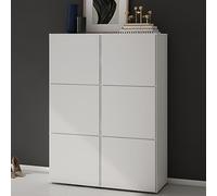 doporro Scarpiera Portascarpe 90x36x120 cm Salvaspazio con 12 Ripiani
