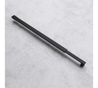 doporro Stabilizzatore per Parete in Vetro BRAM3, Barra Asta Per Box Doccia Walk In, 70-120cm Forma: Quadrato, Nero