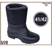 Doposci Unisex Impermeabili con Imbottitura in Pelliccia Sintetica di Marca U20