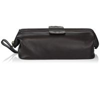 Dopp First Class - Kit Admiral Traveler da uomo in pelle stagionata, Marrone, One Size, First Class - Kit Admiral da viaggiatore stagionato in pelle