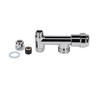 Doppel-Eckventil 3/8 " Valvola Deviatrice 3/4 " Attacco Grohe 41031000 Eckfix