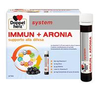 Doppelherz system IMMUN+ARONIA, Integratore Difese Immunitarie, 30 Fiale