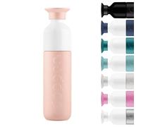 Dopper Insulated Bottiglia Termica 350ml Pebble Peach - Doppia parete, a prova di perdite, mantiene freddo 24h/caldo 9h - Borraccia acciaio inox - Thermos, tazza caffè - acqua, tè