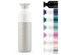 Dopper Insulated Bottiglia Termica 580ml Gentle Grey - Doppia parete, a prova di perdite, mantiene freddo 24h/caldo 9h - Borraccia acciaio inox - Thermos, tazza caffè - acqua, tè