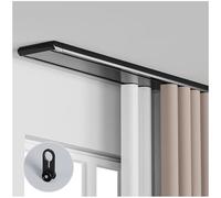 Doppi binari per tende in alluminio per montaggio a soffitto tende scorrevoli per soggiorno e camera da letto divisorio migliorano lo spazio con stile e funzionalità