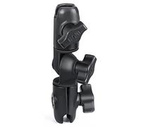 DOPPIA ASTA PICCOLA RAM-MOUNT RAP-B-200-2U CON CORPO CENTRALE RUOTABILE A 360 E INCLINABILE A 180