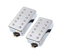 Doppia bobina 12 Pickup Humbucker per Lp. Parti elettriche per chitarra in cromo Pickup chitarra elettrica (Color : Neck and Bridge)