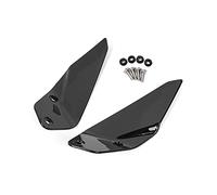 Doppia Bolla Parabrezza Lato Parabrezza Parabrezza Pannello Deflettore Vento per BMW R1200GS per ADV 2014-2020 R1250GS per L'avventura 2019-2021 R 1200 1250 per GS per ADV Deflettore (Colore : Nero)