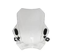 Doppia Bolla Parabrezza Moto Parabrezza Parabrezza Universale per Benelli per Leoncino 250 500 BN125 BN300 BN302 BN302S 502C Moto Cupolino Parabrezza (Colore : Transparent)