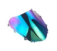 Doppia Bolla Parabrezza per CBR1000RR per CBR 1000RR 2004 2005 2006 2007 Parabrezza Parabrezza Doppia Bolla per CBR 1000 RR 04 05 06 07 Moto Cupolino Parabrezza (Colore : Lridium)
