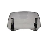 Doppia Bolla Parabrezza Per CBR125R Per NC700SX Per 1100X Per ADV Per XL1000 Per CTX700 Per KLR-650 Estensione Universale Del Parabrezza Del Motociclo Regolabile Per Spoiler Deflettore Moto(2)