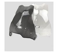 Doppia Bolla Parabrezza Vento Schermo per BMW per F800GS per F650GS per F700GS F 800 650 700 F800 F700 F650 per GS Parabrezza Deflettori Parabrezza Moto Cupolino Parabrezza (Colore : Grey)