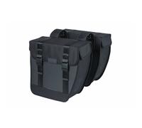 Doppia borsa impermeabile per bicicletta Basil Tour (x2) Noir