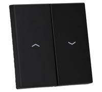 Doppia chiave persiana LS, colore nero opaco (riferimento: JUNG LS995PSWM)