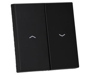 Doppia chiave persiana LS, colore nero opaco (riferimento: JUNG LS995PSWM)