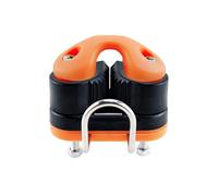 Doppia corda in nylon guida Roller Cam Cleat | Automatic Rope Clamping Block With Guide Ring | Heavy Duty Ãope Morsetto 3-12mm | 300KG Working Load Marine & Pilates Equipment Quick Řope Locking